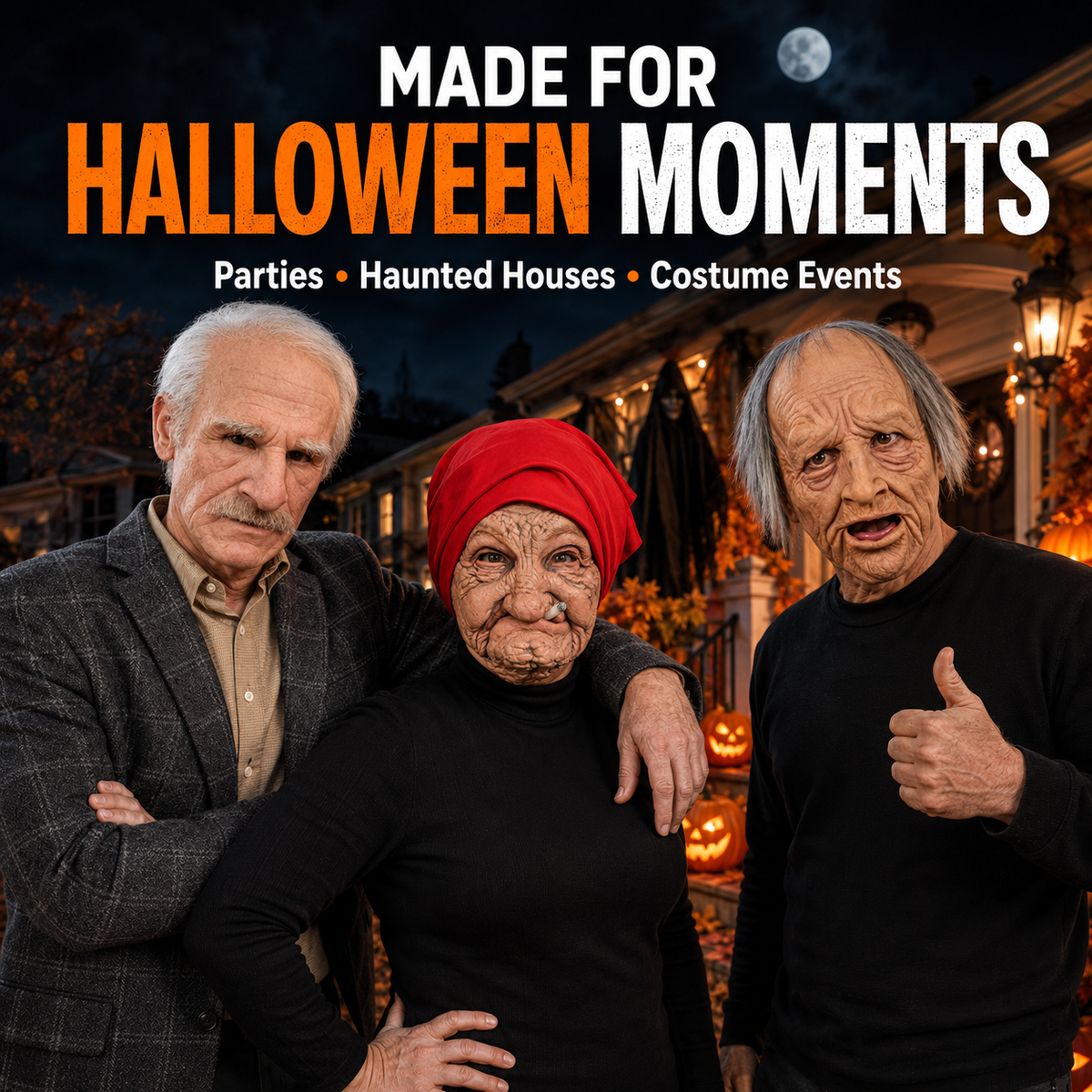 👻🔥Neuer Stil 2026: Maske & Kopfbedeckung